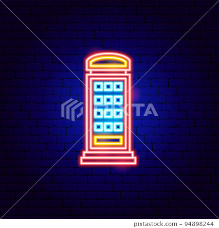England Call-box Neon Sign 94898244
