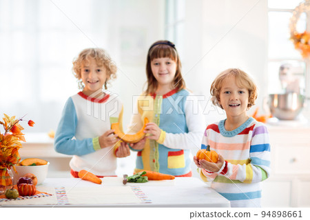 Thanksgiving dinner preparation. Thanksgiving dinner preparation. 94898661