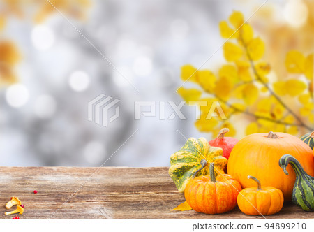pumpkin on table 94899210