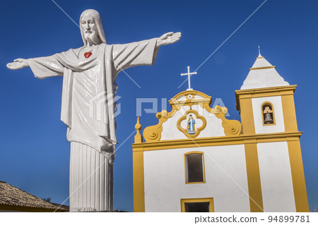 Church of Our Lady, located in Arraial d'Ajuda, Porto Seguro, Brazil Church of Our Lady, located in Arraial d'Ajuda, Porto Seguro, Brazil 94899781