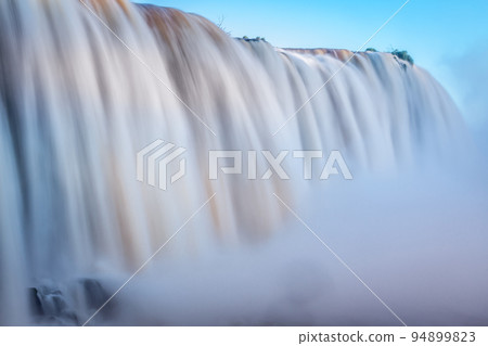 Iguazu Falls dramatic landscape, view from Brazil side, South America 94899823