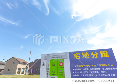 Subdivision information board 94900644