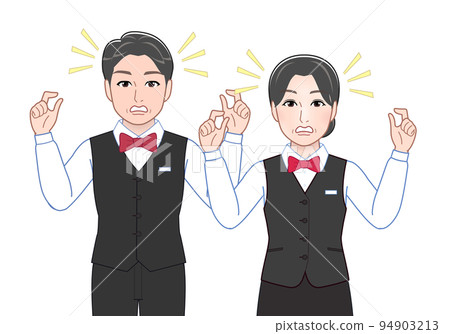 A mix of working men and women 94903213