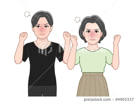 men and women in their 50s men and women in their 50s 94903337
