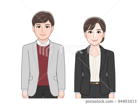 Men and women in uniform Men and women in uniform 94903813