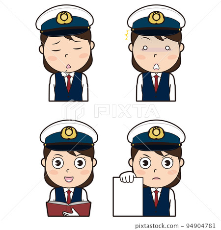 Female taxi driver⑧ 94904781