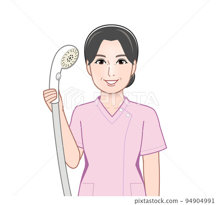 打掃浴室的女人 94904991