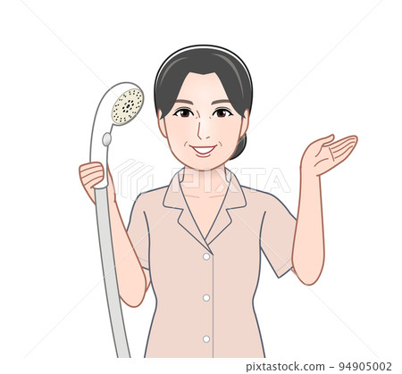 打掃浴室的女人 打掃浴室的女人 94905002