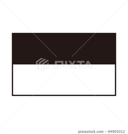 A simple square frame divided into two A simple square frame divided into two 94905012