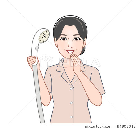 打掃浴室的女人 打掃浴室的女人 94905013