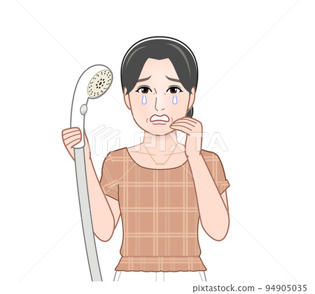 打掃浴室的女人 94905035