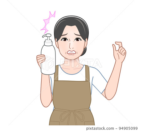 housewife with shampoo housewife with shampoo 94905099