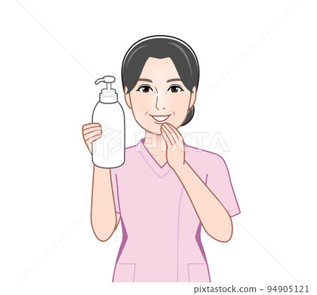 有洗髮水的家庭主婦 94905121