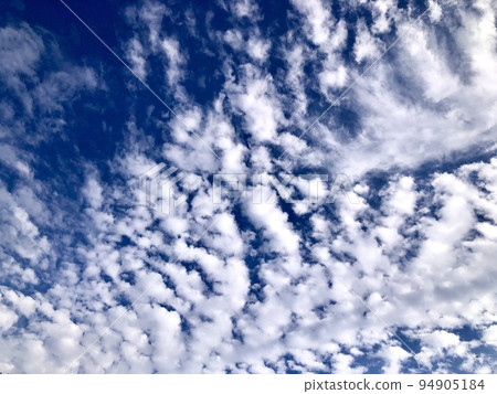 Blue natural piece of sky in bright autumn sunny morning Blue natural piece of sky in bright autumn sunny morning 94905184
