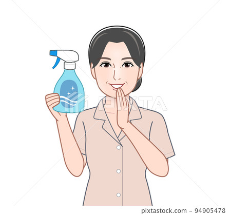 woman with deodorant woman with deodorant 94905478