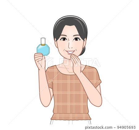young woman with eye drops young woman with eye drops 94905693
