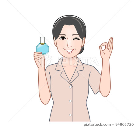young woman with eye drops young woman with eye drops 94905720