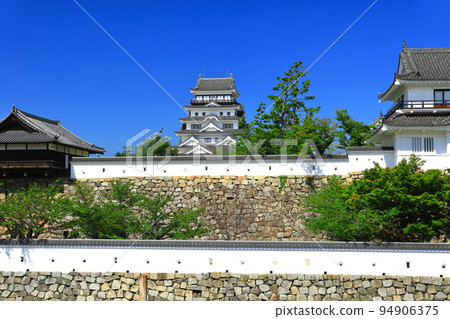 [Hiroshima Prefecture] Renewed Fukuyama Castle Tower, Tsukimi Turret, and Oyudono 94906375