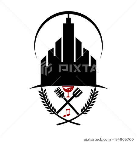 hotel restaurant music entertainment logo 94906700