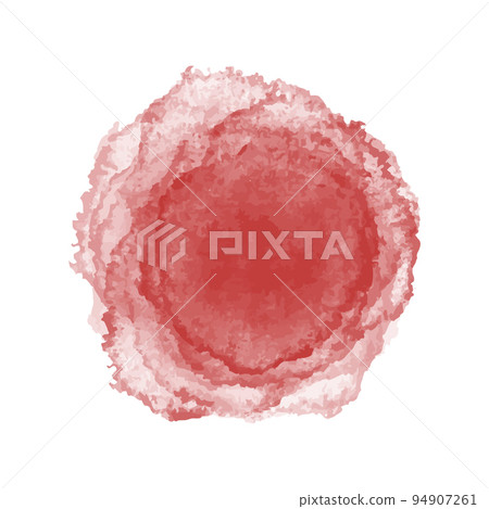 Vector Logo brush painted watercolor abstract background design illustration vector over square frame. Perfect painted design for headline, logo and sale banner. 94907261