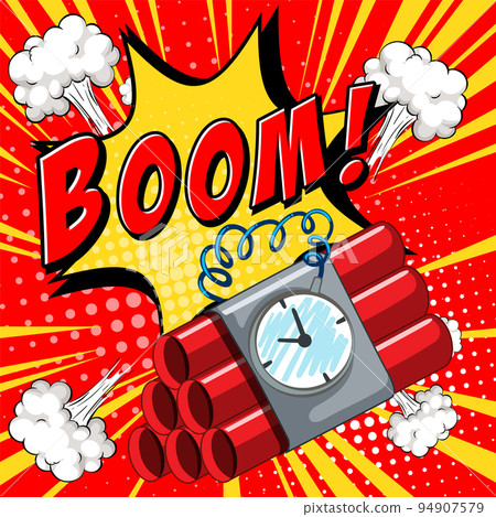 Abbreviation and facial expression retro comic banner design Abbreviation and facial expression retro comic banner design 94907579