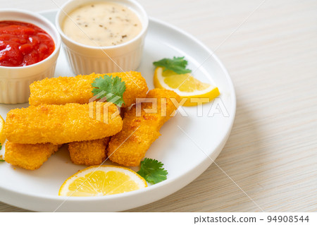 fried fish finger stick or french fries fish fried fish finger stick or french fries fish 94908544