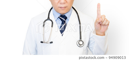 舉手指的男醫生 舉手指的男醫生 94909013