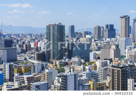 Osaka Scenery from Tsutenkaku Observatory [Early Autumn 2022] 94910330