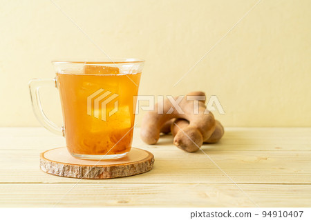 Delicious sweet drink tamarind juice and ice cube Delicious sweet drink tamarind juice and ice cube 94910407