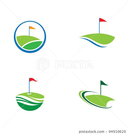Golf symbol vector icon illustration 94910620