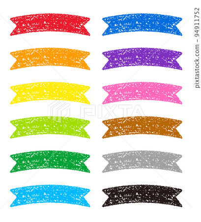 蠟筆材料裝飾絲帶12色套裝 蠟筆材料裝飾絲帶12色套裝 94911752