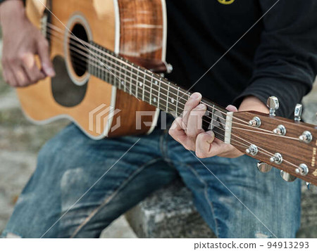 A guitar A guitar 94913293