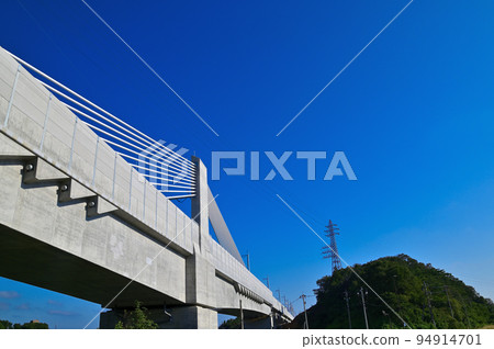Ishikawa Prefecture Hokuriku Shinkansen Hosotsubo Bridge Ishikawa Prefecture Hokuriku Shinkansen Hosotsubo Bridge 94914701