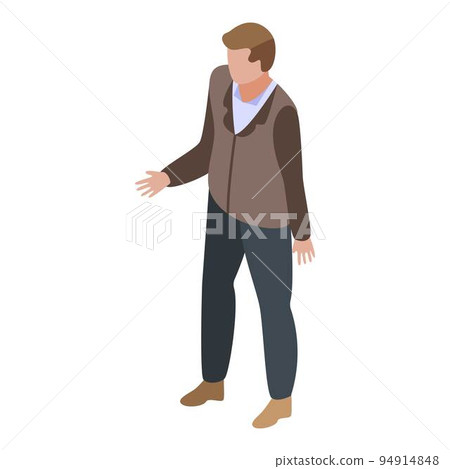 Programming children teacher icon. Isometric of programming children teacher vector icon for web design isolated on white background 94914848