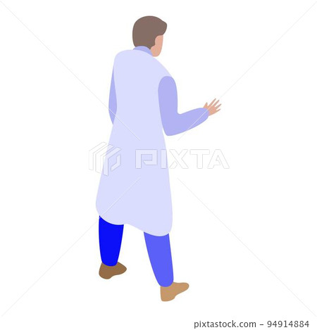 Team sport doctor icon. Isometric of team sport doctor vector icon for web design isolated on white background Team sport doctor icon. Isometric of team sport doctor vector icon for web design isolated on white background 94914884