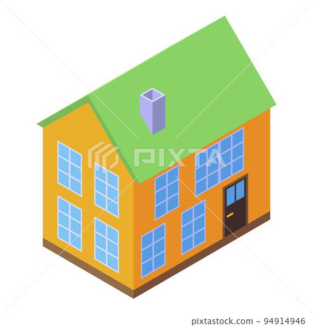 House soundproofing icon. Isometric of house soundproofing vector icon for web design isolated on white background 94914946