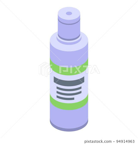 Portable antiseptic icon. Isometric of portable antiseptic vector icon for web design isolated on white background 94914963