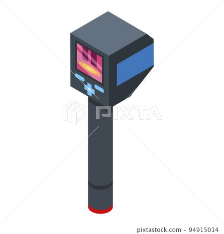 Scanner thermal imager icon. Isometric of scanner thermal imager vector icon for web design isolated on white background 94915014