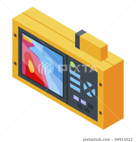 Digital thermal imager icon. Isometric of digital thermal imager vector icon for web design isolated on white background 94915022