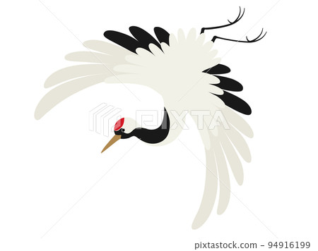 Flapping crane 94916199