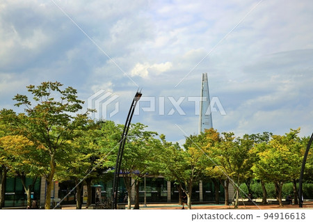 garden scenery, early autumn scenery garden scenery, early autumn scenery 94916618