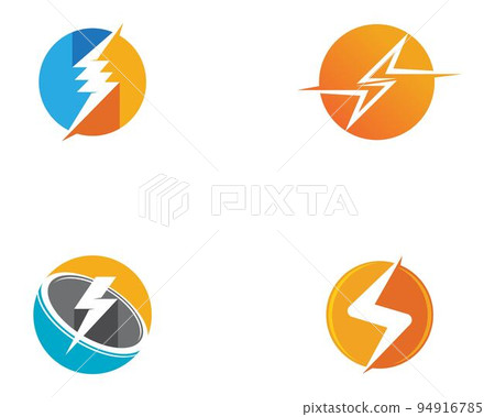 Lightning Logo Template vector icon Lightning Logo Template vector icon 94916785
