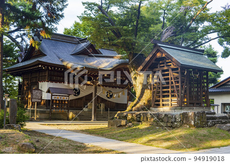 八幡神社新舊大殿【川中島古戰場遺址公園】/長野縣長野市 94919018