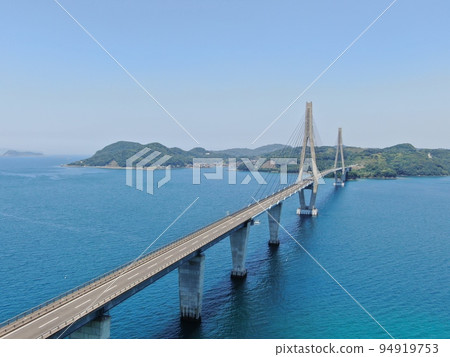 從高島上方鳥瞰高島肥前橋 從高島上方鳥瞰高島肥前橋 94919753