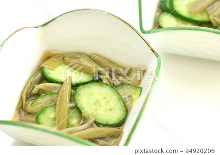 純菜和黃瓜醋菜 純菜和黃瓜醋菜 94920206