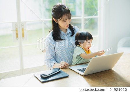 Telework Living room Personal computer 94921020