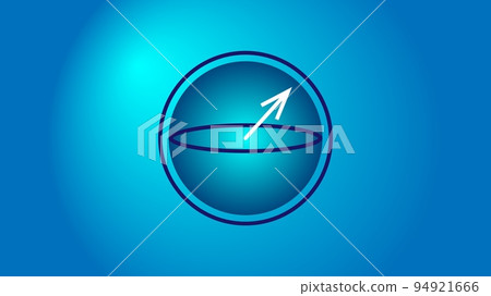 Quantum qubit in superposition state, bloch sphere, visualisation of concept of quantum coputing, vector illustration Quantum qubit in superposition state, bloch sphere, visualisation of concept of quantum coputing, vector illustration 94921666