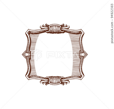 Stock Map Border Decorative Map Border