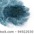 Watercolor abstract color background on textured paper. 94922630
