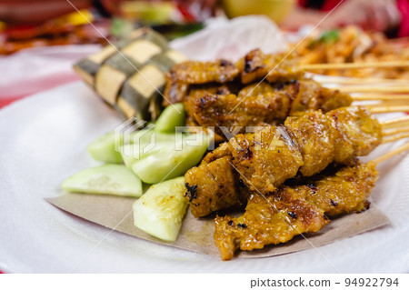 Satay Malaysian Street Food Yakitori 94922794